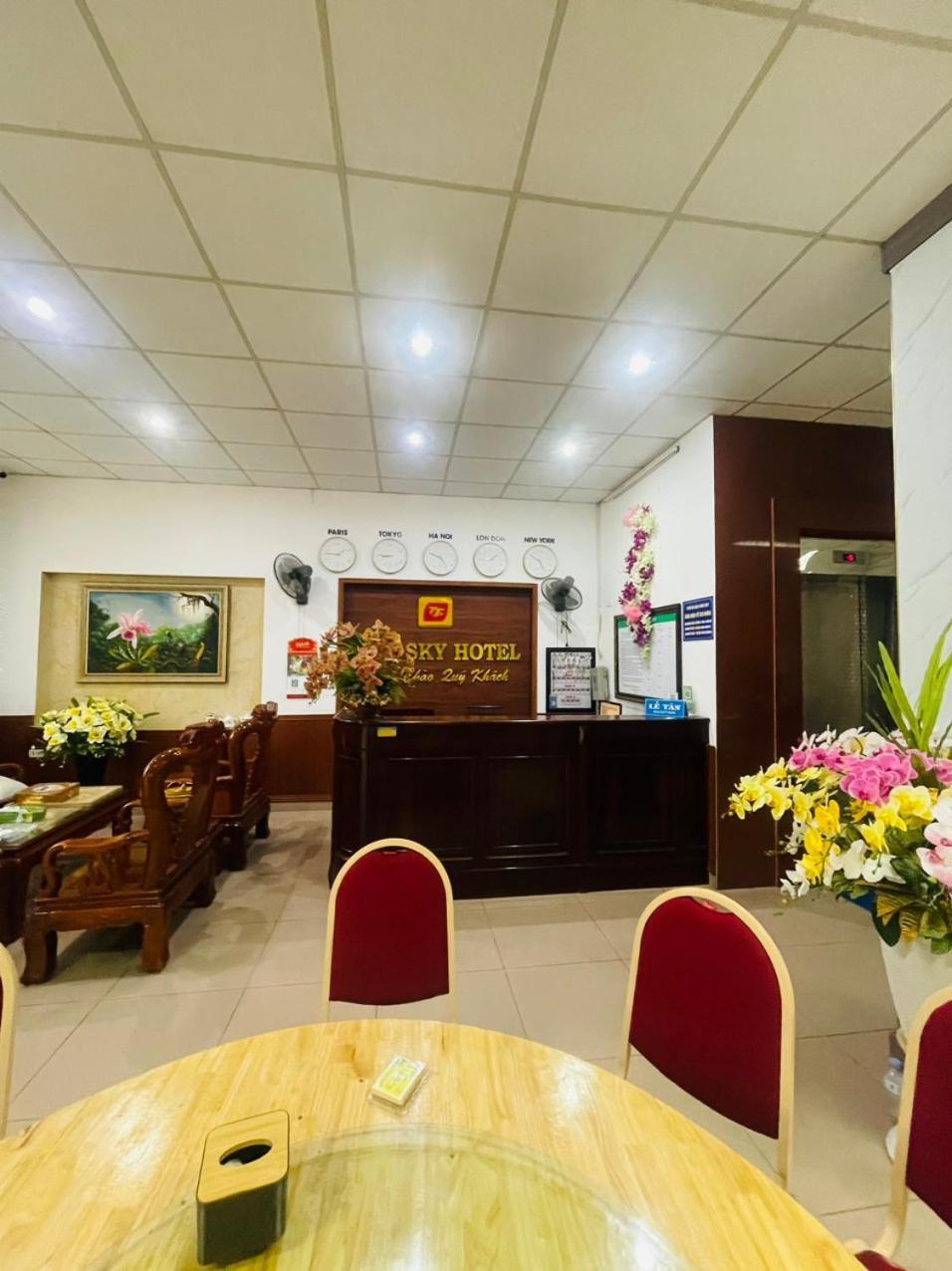 New Sky Hotel Cửa Lô Bagian luar foto