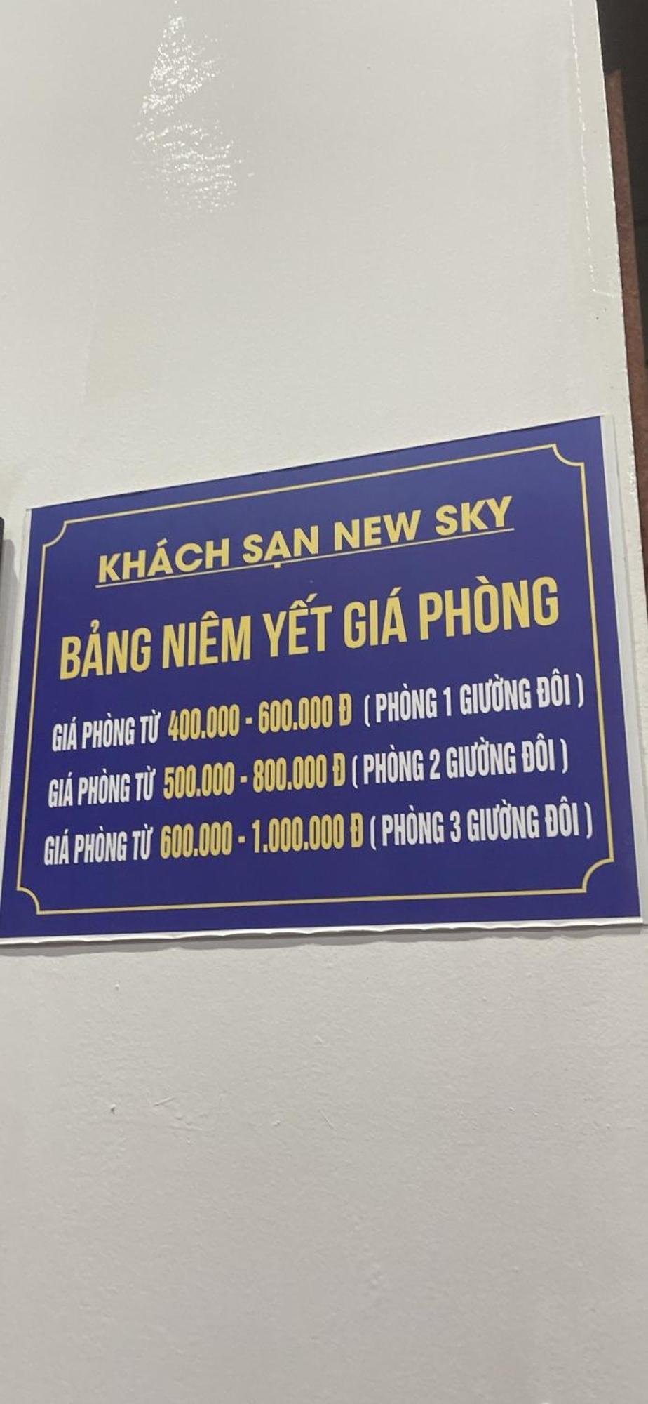 New Sky Hotel Cửa Lô Bagian luar foto